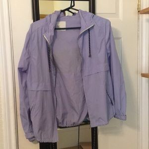 Lavender windbreaker